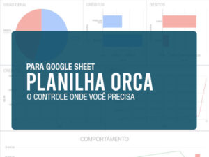 Planilha para Organização Financeira - Google Sheet