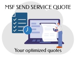 MSF Send Service Quote